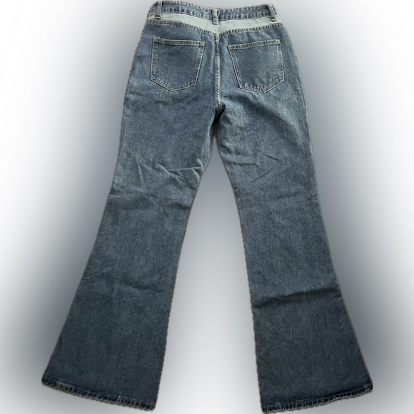 patchwork denim jeans - Picture 2 of 2
